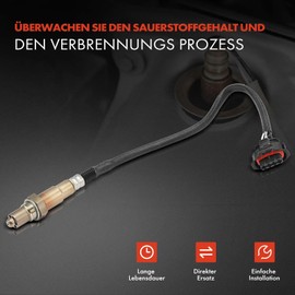 Frankberg Lambda Sensor Diagnostic Probe After Catalytic Converter Captiva C100 C140 3.2L 2006-2011 Cruze J300 1.6L 2009-2016 Adam M13 1.2L-1.4L 2012-2019 Astra G CC F08 F48 1 1.2L 2000-2004 Replace#