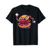 Angry Cartoon Hamburger Fun Character T-Shirt