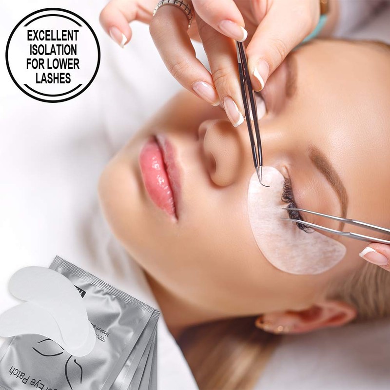 Ocim 100 Pairs Under Eye Pads Lash Extensions,Hydrogel Gel Eye