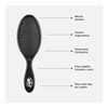 Cepillo Wet Brush Detangler original Negro unisex 1 pza