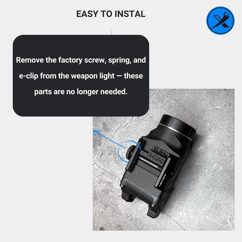 Replacement Screw Kit for Streamlight TLR-7, TLR-7A, TLR-7 SUB, TLR-8,