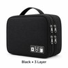 3-Layer Barber Tool Organizer Bag for Hair Styling – Large