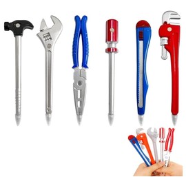 YAIYEFU Novelty Tool Pens Set Writing Ink Ballpoint Pen Cute PensBlack Ink Refill Pen Stick Ballpoint Pens for Writing School Office Gift Supplies