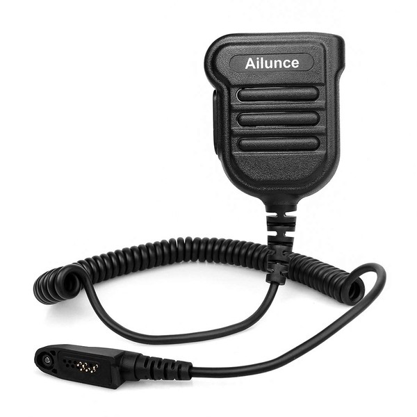Retevis RT29 RB23 Shoulder Speaker Mic IP67 Waterproof Walkie Talkies Speaker Microphone Compatible with Ailunce HD1 RT29 RT48 RB23 RT47 RB46 NR30 RT47V RT87 RT83 RT82 Two Way Radios (1 Pack)