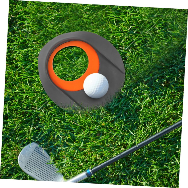 Abaodam Golf Putting Hole Cup for Practice Portable Grey Training