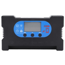 Solar Charge Controller Dual USB Type C Fast Charge Solar Panel Charge Controller for 12V 24V Battery Charging 50A