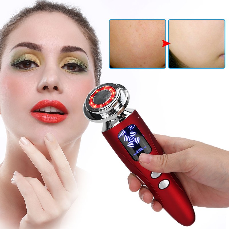 Color Light Skin Rejuvenation Machine Ion Skin Cleaning Serum Import