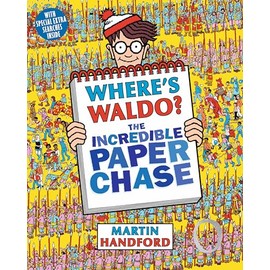 Where's Waldo? The Incredible Paper Chase: (A Hidden Object Activity Book Including a Maze, Spot-the-Difference Challenge, and Search & Find Puzzles - a Perfect Gift & Travel Companion for All Ages)