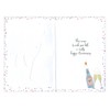 Open Anniversary Card - Couple Wedding Anniversary - Size:19.5cm x