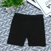 6 Pack Girls Dance Shorts, Black Bike Shorts Breathable &