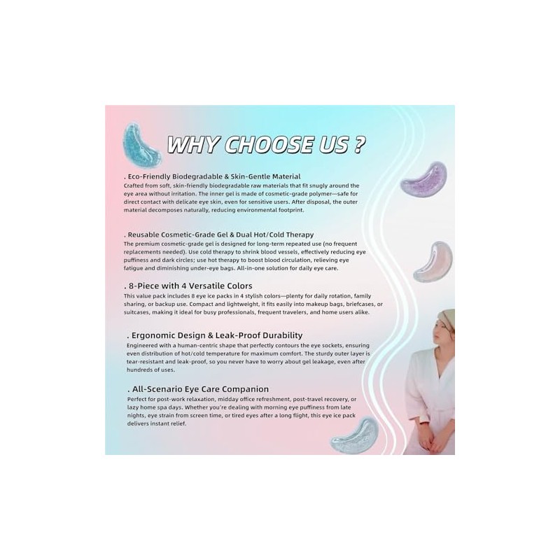 Soft Travel Sleep Eye Mask, Compact Lightweight Accessory for Travel