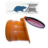 Frog Flap, Backflow Valve, End Piece, Backflow Closure, Frog Flap,