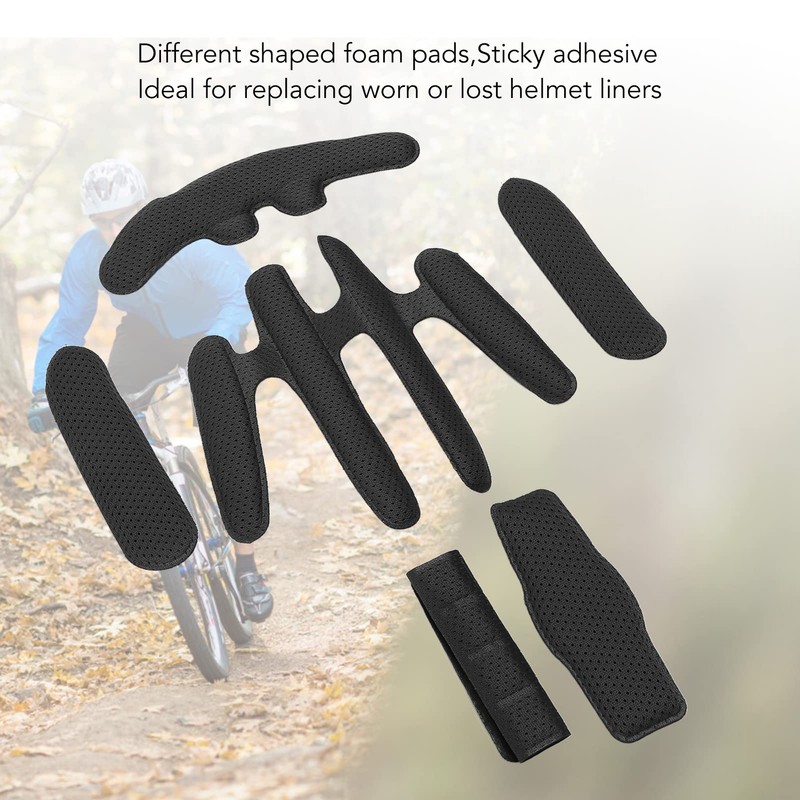 VGEBY 2 Juegos de Forro para Casco de Bicicleta, Kit