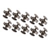 50 Sets Magnetic Button Clasp Snaps 18x5mm High Hardness Alloy