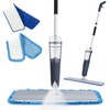 24" Dry mops for Floor Cleaning, Microfiber mop Spray System,