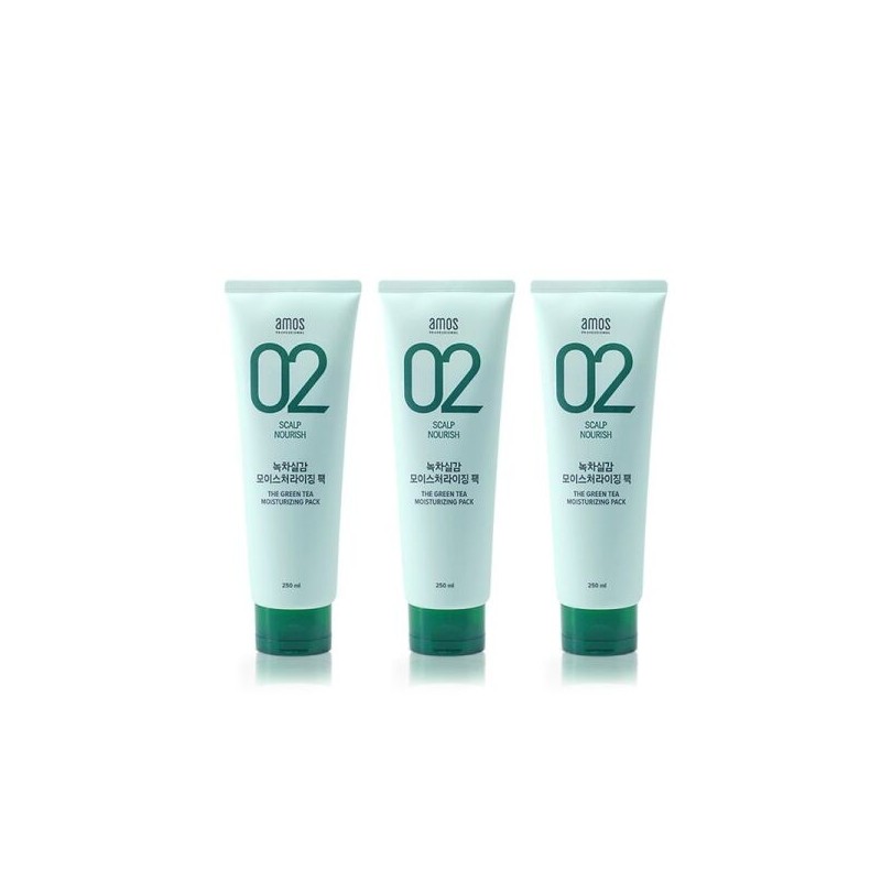Amos Green Tea Real Feel Intensive Moisture Pack 250g 3