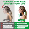 Gviipk Neck Brace, 2 in 1 Adjustable Cervical Collar, Soft