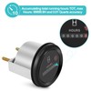 12‑36V DC AC 6 Digit Accurate Round Quartz Hour Meter