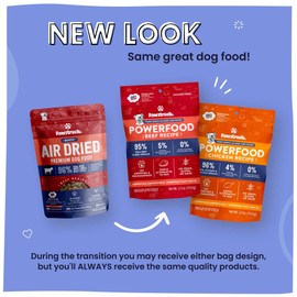 Pawstruck Air Dried Dog Food with Real Chicken, Grain Free, Made in USA, Non-GMO, Vet Recommended, High Protein Limited Ingredient Full-Feed, All Breeds & Ages, 2.5oz Trial Bag