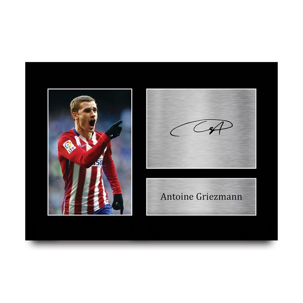 HWC Trading Antoine Griezmann A4 Unframed Signed Printed Autographs Picture