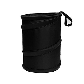 FH Group FH1120BLACK Automotive Waterproof Portable Collapsible Small Black Trash Can Garbage Container fits Most Cars, SUVs, and Trucks