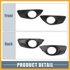 Partuto Front Left Right Fog Light Grille Cover Trim No.865232B700/865242B700