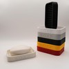 Modern Soap Dish, Bathroom Sink Holder with Drainage, 10.5 x