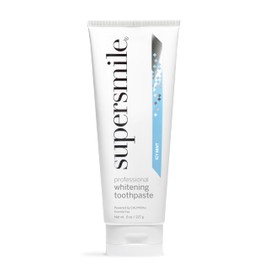 Supersmile Icy Mint Fluoride-Free – Whitening Toothpaste for Visibly Brighter Teeth – Whitens Up to 6 Shades, 8 oz