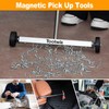 Toolwiz 17" Rolling Magnetic Sweeper 8.8lbs, with 16 lbs Telescopic