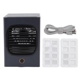 Air Conditioner Fan Multifunction Quiet USB Portable Desktop Cooling Fan for Home Office Living Room C