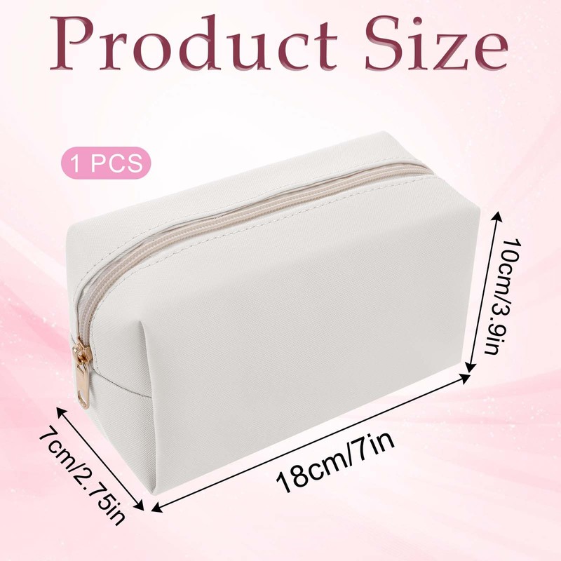Makeup Bag PU Leather Cosmetic Bag Make Up Organizer Portable
