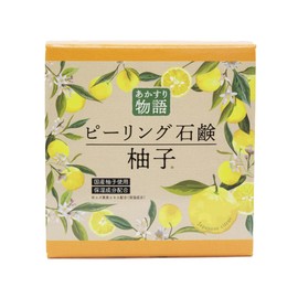 Akasuri Monogatari Akasuri Peeling Stone Yuzu Peeling Soap, Y Frame Kneading Facial Cleansing Soap, Yuzu Fragrance, 2.8 oz (80 g)
