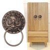 Antique Door Knockers Lion Head Brass Door Pull Retro Door
