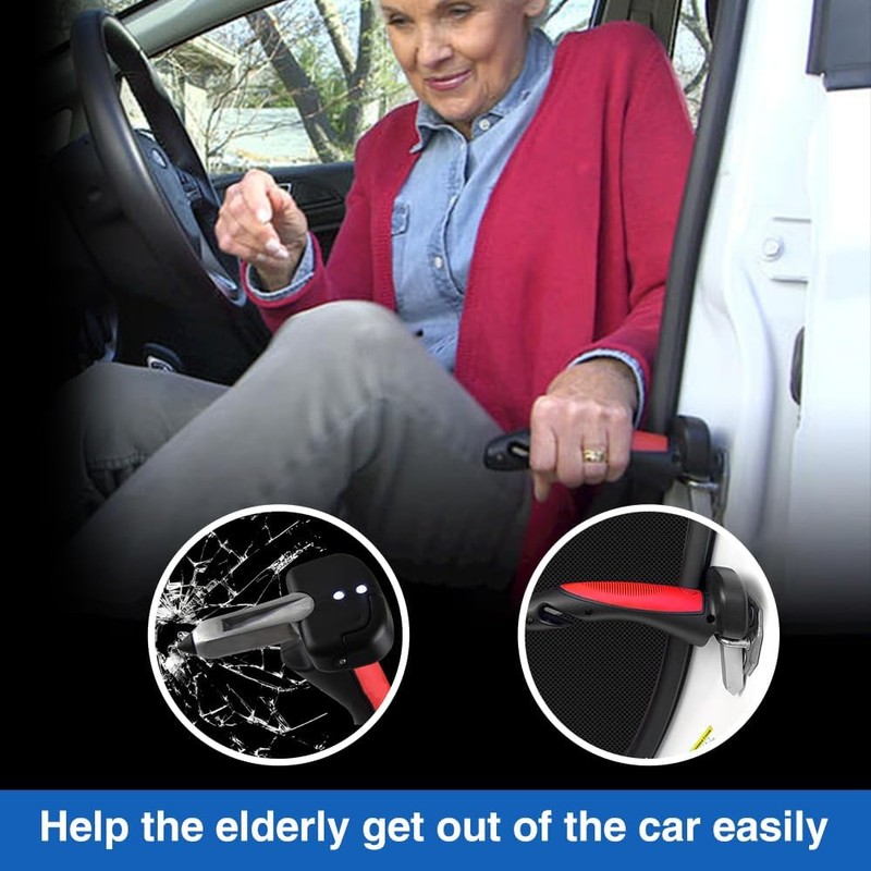 GJD 5 - in - 1 Multifunctional Car Assist Handle