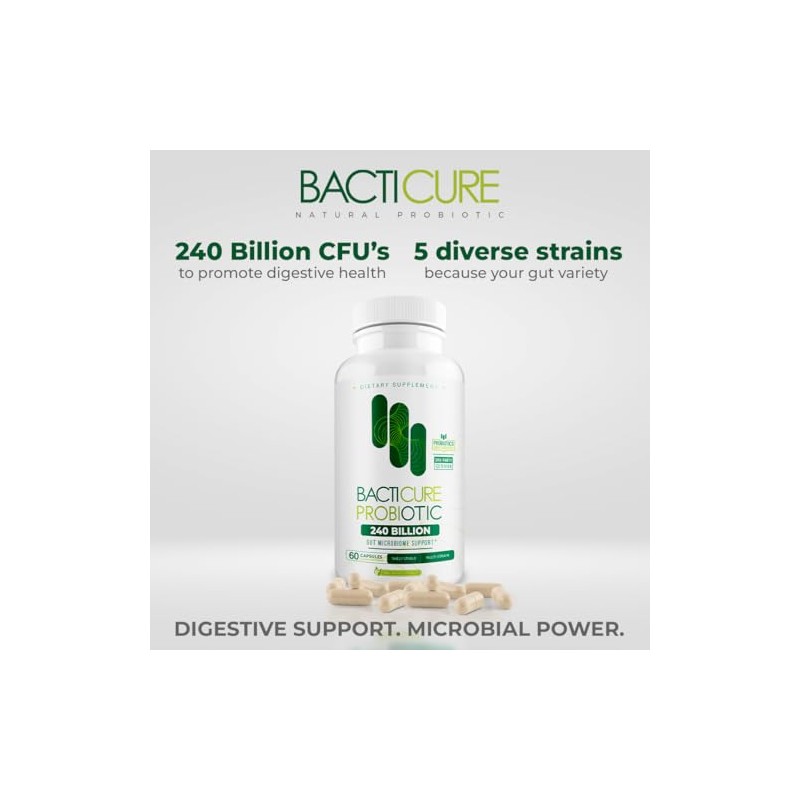 BACTICURE (1) Probiotic Probiotico Natural ORIGINAL by BACTICURE