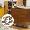 VARHHUXHA Shell Handle Vintage, Pack of 16 Cupboard Handles, Drawer