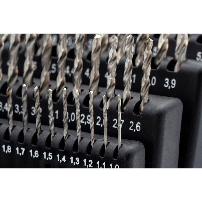 BaerCoil BAER Twist Drill Bit Set, (0.1 mm Rending) 1-6