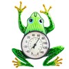 MUMTOP Outdoor Thermometers for Patio - Indoor Outdoor Thermometer, Frog