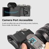 SMALLRIG A7CII A7CR - Visor de cámara con cordón pequeño,