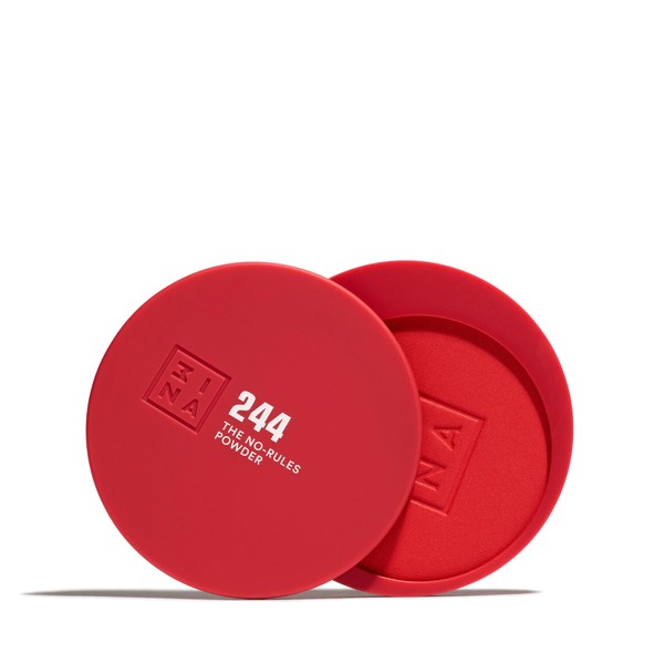 3INA MAKEUP - The No-Rules Powder 244 - Red 3-in-1