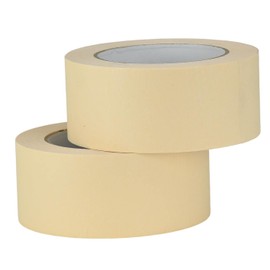 STADEA 2 Inch Wide White Masking Tape General Purpose Multi Surface High Performance Roll 55 Yard Long - Pack of 2