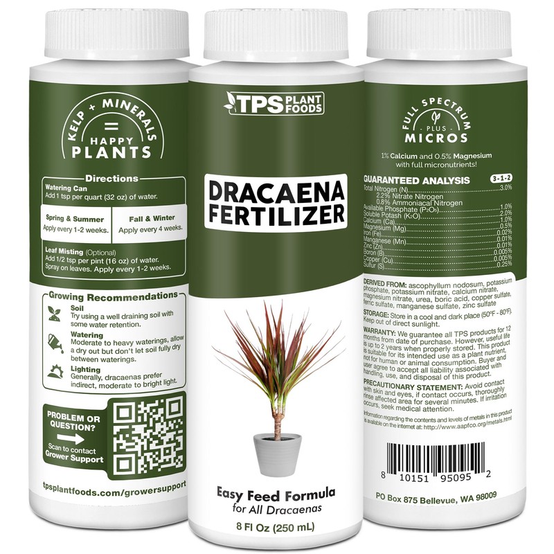 TPS NUTRIENTS Dracaena Fertilizer for All Dracaena Plants and Trees,
