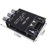 2PCS ZK-502T 50Wx2 High Bass Front Audio Amplifier Board Module