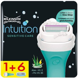 Wilkinson Sword Wilkinson Sword Pack Ffp Box Intuition – Shaver Kit for Women + 7 Refills of Blades 150 g