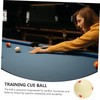 GRIRIW Regulation White Cue Ball Professional Billiard Training Ball Durable