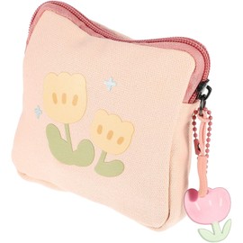 EXCEART Bolsa de Almacenamiento de Toallas Sanitarias Bolsa de Tampones de Gran Capacidad con Cremallera Sanitaria para Mujeres Organizador de Toallas Sanitarias Contenedor Estuche para