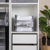 Household Essentials Under Bed Zippered Sweater Storage Bags with Clear