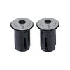 BBB Cycling Handlebar End Caps - ScrewOn Aluminium Reflective -