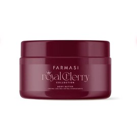 FARMASI Royal Cherry Crema Corporal Hidratante, Mantequilla Corporal Extra Nutritiva, Colección Royal Cherry