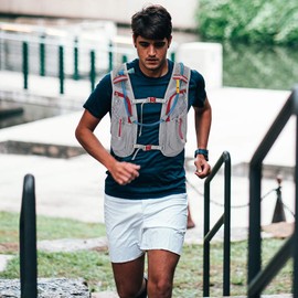 HINATAA Lightweight Hydration Vest Backpack, 5L 250g Running Hydration Backpack for Outdoor Hiking Cycling Camping Climbing (Gray)